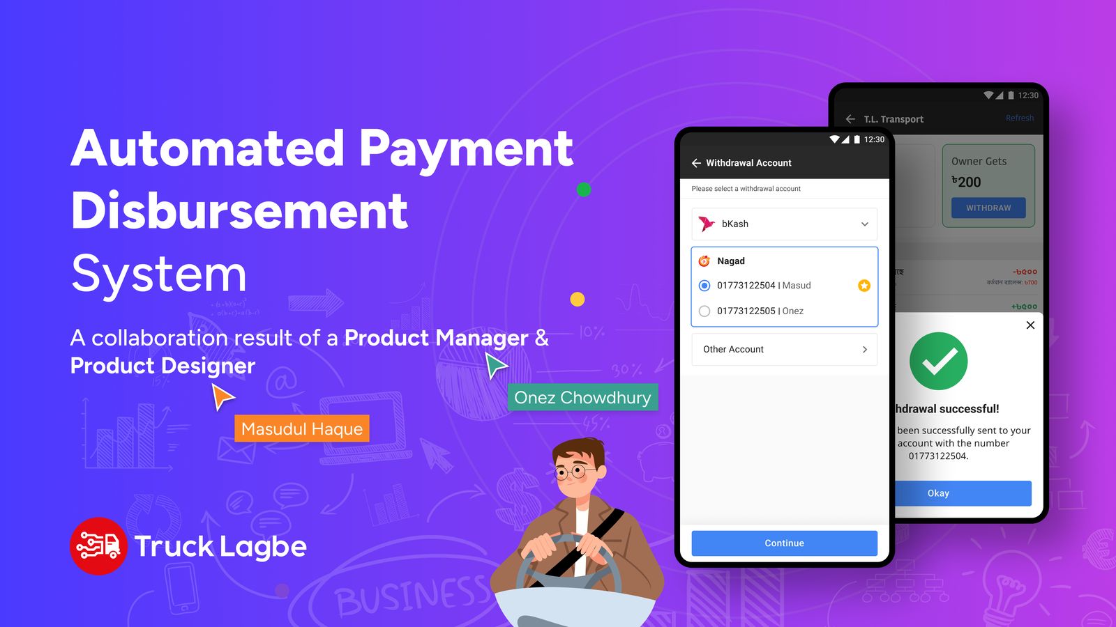 Transforming Self-Payment Distribution: Sending Money with Just Three Taps
